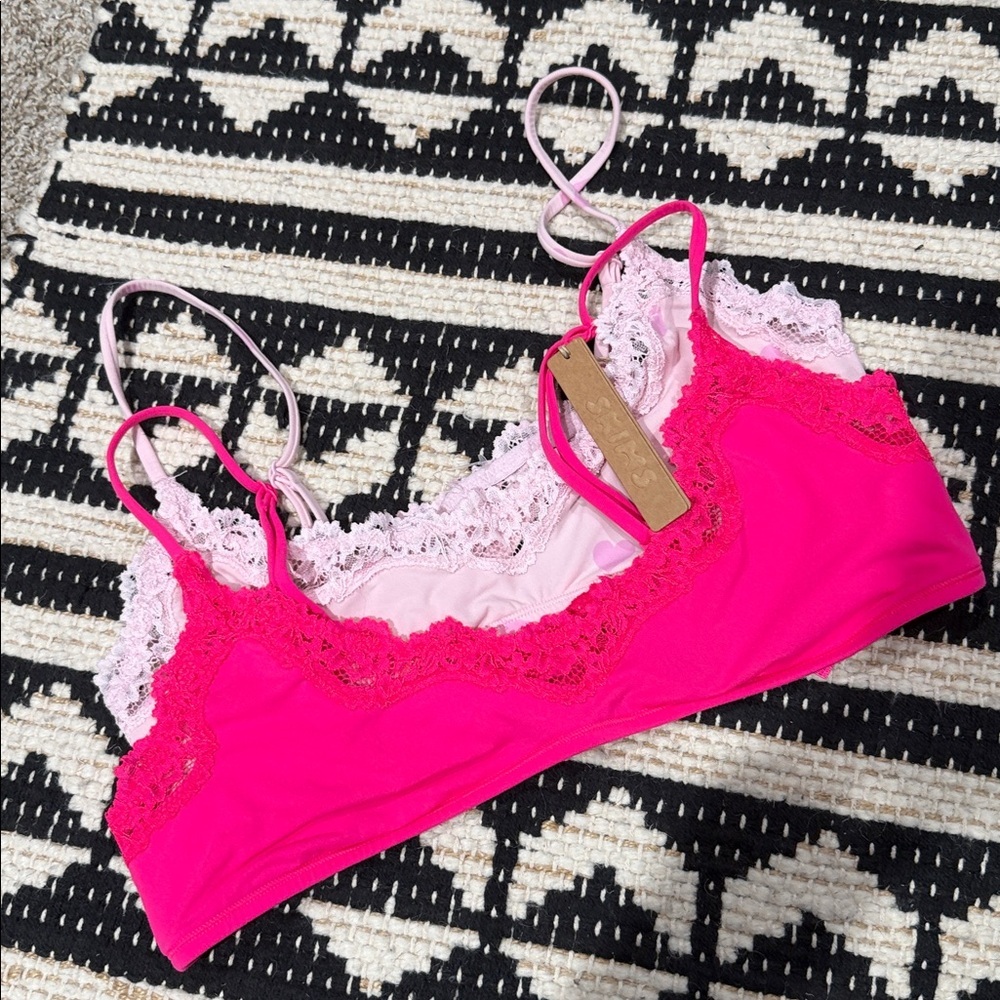 NWTSKIMS SCOOP BRALETTE 2-PACK - Picture 2 of 6